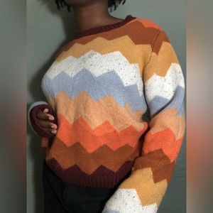 cute zig zag sweater